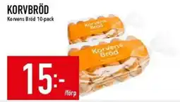 Matdax Korvbröd erbjuda