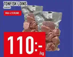 Matdax SEASAM Tonfisk loins erbjuda
