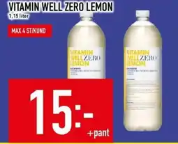 Matdax Vitamin well zero lemon erbjuda