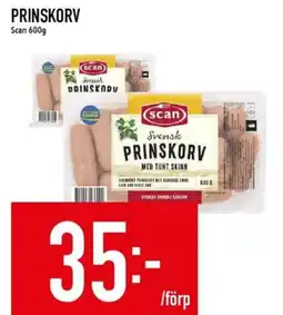 Matdax SCAN Prinskorv erbjuda