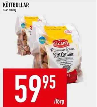 Matdax SCAN Köttbullar erbjuda