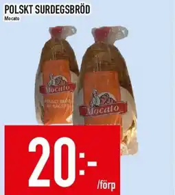 Matdax MOCATO Polskt surdegsbröd erbjuda