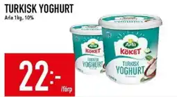 Matdax ARLA Turkisk yoghurt erbjuda