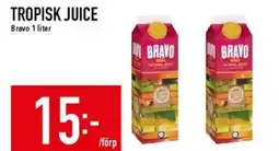 Matdax BRAVO Tropisk juice erbjuda