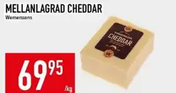 Matdax WERNERSSONS Mellanlagrad cheddar erbjuda