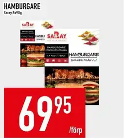 Matdax SARAY Hamburgare erbjuda