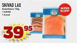 Din Mat KOSTERFISKARN Skivad lax erbjuda