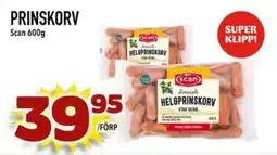 Din Mat SCAN Prinskorv erbjuda