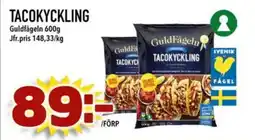 Din Mat GULDFÅGELN Tacokyckling erbjuda