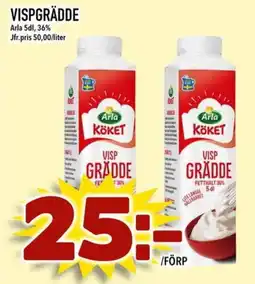 Din Mat ARLA Vispgrädde erbjuda