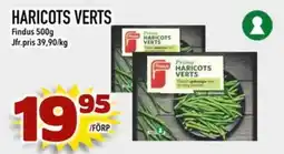 Din Mat FINDUS Haricots verts erbjuda
