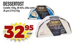 Din Mat CASTELLO Dessertost erbjuda