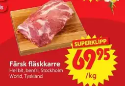 Nya Pulsen Färsk fläskkarre erbjuda