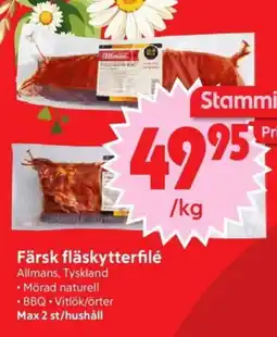 Nya Pulsen ALLMANS Färsk fläskytterfilé erbjuda