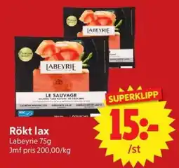 Nya Pulsen LABEYRIE Rökt lax erbjuda