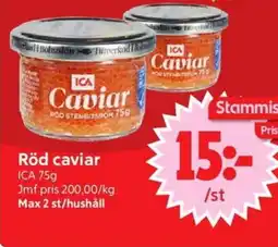 Nya Pulsen ICA Röd caviar erbjuda