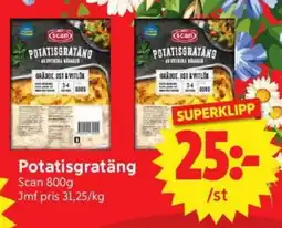 Nya Pulsen Scan Potatisgratäng erbjuda