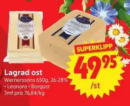 Nya Pulsen Wernerssons Lagrad ost erbjuda
