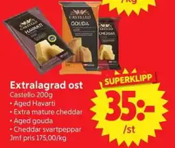 Nya Pulsen Castello Extralagrad ost erbjuda