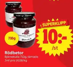 Nya Pulsen Björnekulla Rödbetor erbjuda
