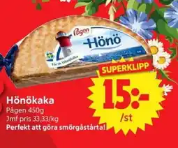 Nya Pulsen Pågen Hönökaka erbjuda