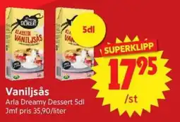 Nya Pulsen Arla Vaniljsås erbjuda