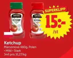 Nya Pulsen Marszinova Ketchup erbjuda