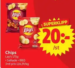 Nya Pulsen Lay's Chips erbjuda