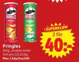 Nya Pulsen Pringles erbjuda