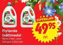 Nya Pulsen Remi Flytande tvättmedel erbjuda