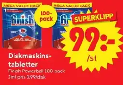 Nya Pulsen Finish Diskmaskins- tabletter erbjuda