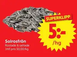 Nya Pulsen Solrosfrön erbjuda
