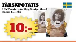Bonum Matmarknad Färskpotatis erbjuda