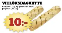 Bonum Matmarknad Vitlöksbaguette erbjuda
