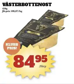 Bonum Matmarknad Västerbottenost erbjuda