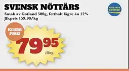 Bonum Matmarknad Svensk nötfärs erbjuda