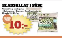Bonum Matmarknad Garant Bladsallat i påse erbjuda