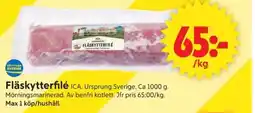 ICA Supermarket ICA Fläskytterfilé erbjuda