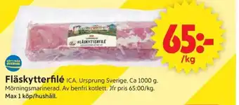 ICA Fläskytterfilé