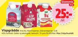 ICA Supermarket Vispgrädde erbjuda