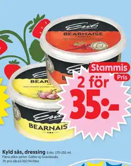 ICA Supermarket Eriks Kyld sås, dressing erbjuda