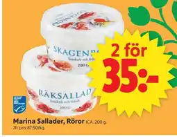 ICA Supermarket ICA Marina Sallader, Röror erbjuda