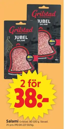 ICA Supermarket Grilstad Salami erbjuda