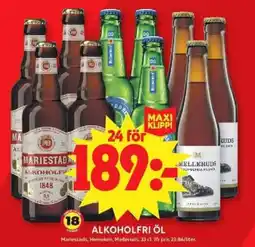 ICA Maxi Alkoholfri öl erbjuda