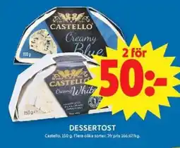 ICA Maxi Castello Dessertost erbjuda