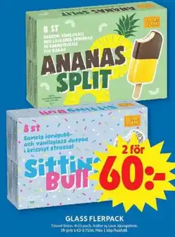 ICA Maxi Triumf Glass Glass flerpack erbjuda