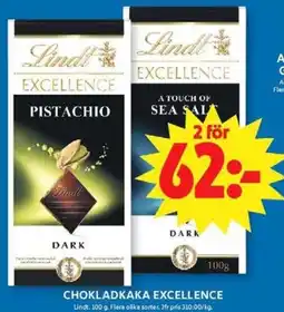 ICA Maxi Lindt Chokladkaka excellence erbjuda