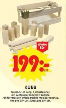 ICA Maxi Kubb erbjuda