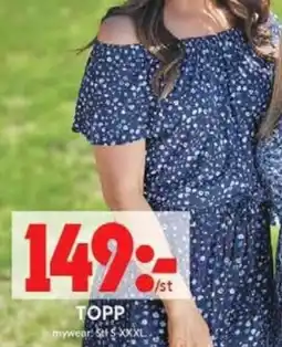 ICA Maxi Topp mywear St S XXXL erbjuda