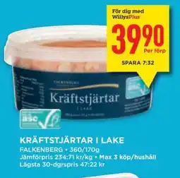 Willys Hemma KRÄFTSTJÄRTAR I LAKE erbjuda